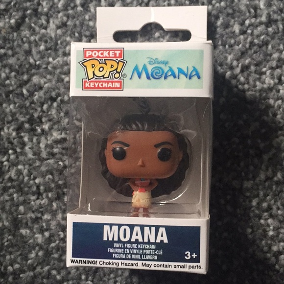 moana funko pop keychain